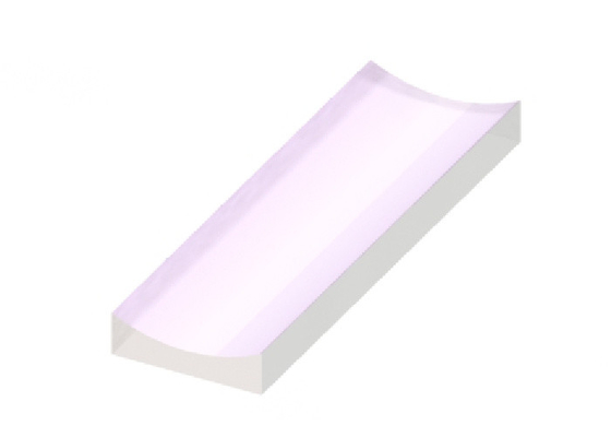 CaF2 Cylindrical Concave Lens Curved Surface Cylinder Laser Lenses
