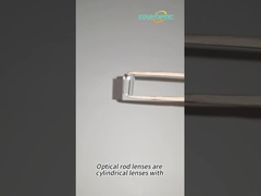 BK7 Lente a bastoncino di sorriso collimante focalizzante Lente cilindrica sferica
